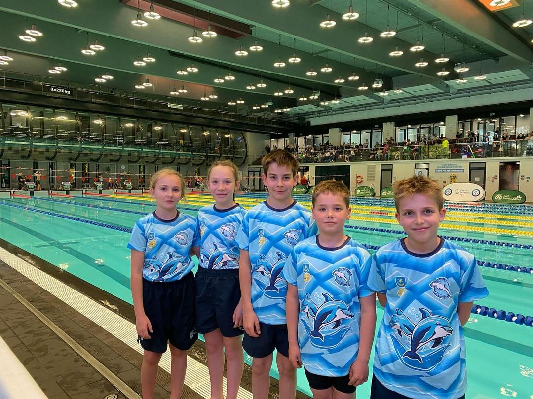 7 medali UKS Delfin Tarnobrzeg w Ogólnopolskich zawodach ”Od Młodzika do Olimpijczyka”
