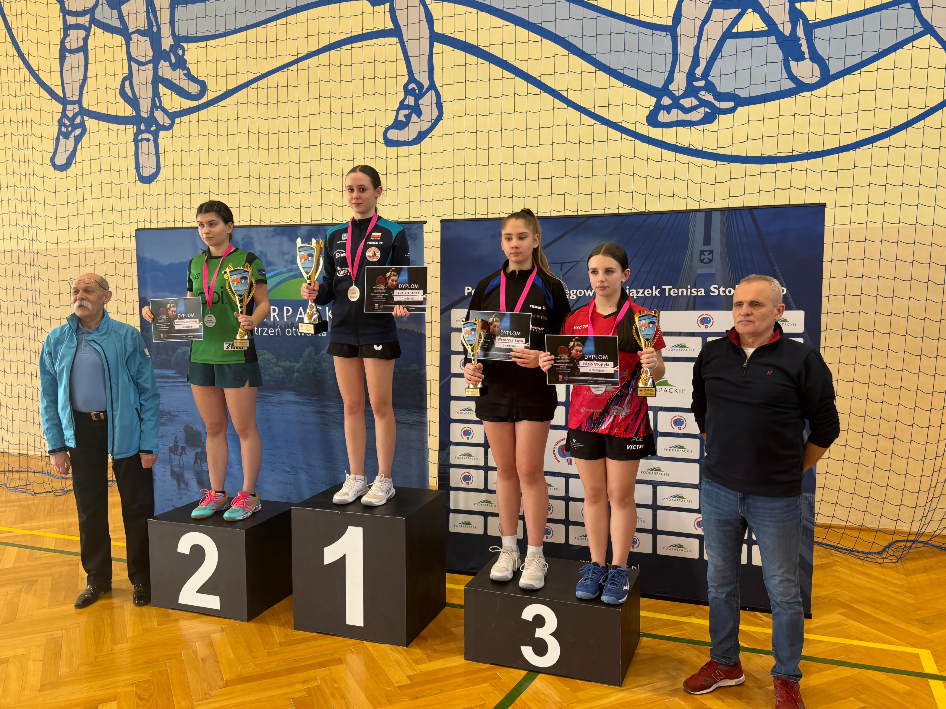Mistrzostwa Podkarpacia Kadetów w Tenisie Stołowym