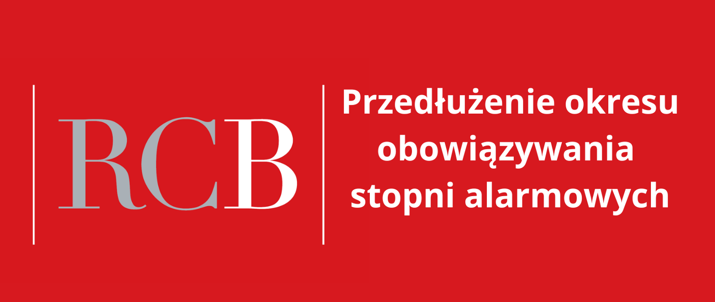 Stopnie alarmowe – do 31 maja 2024 r.