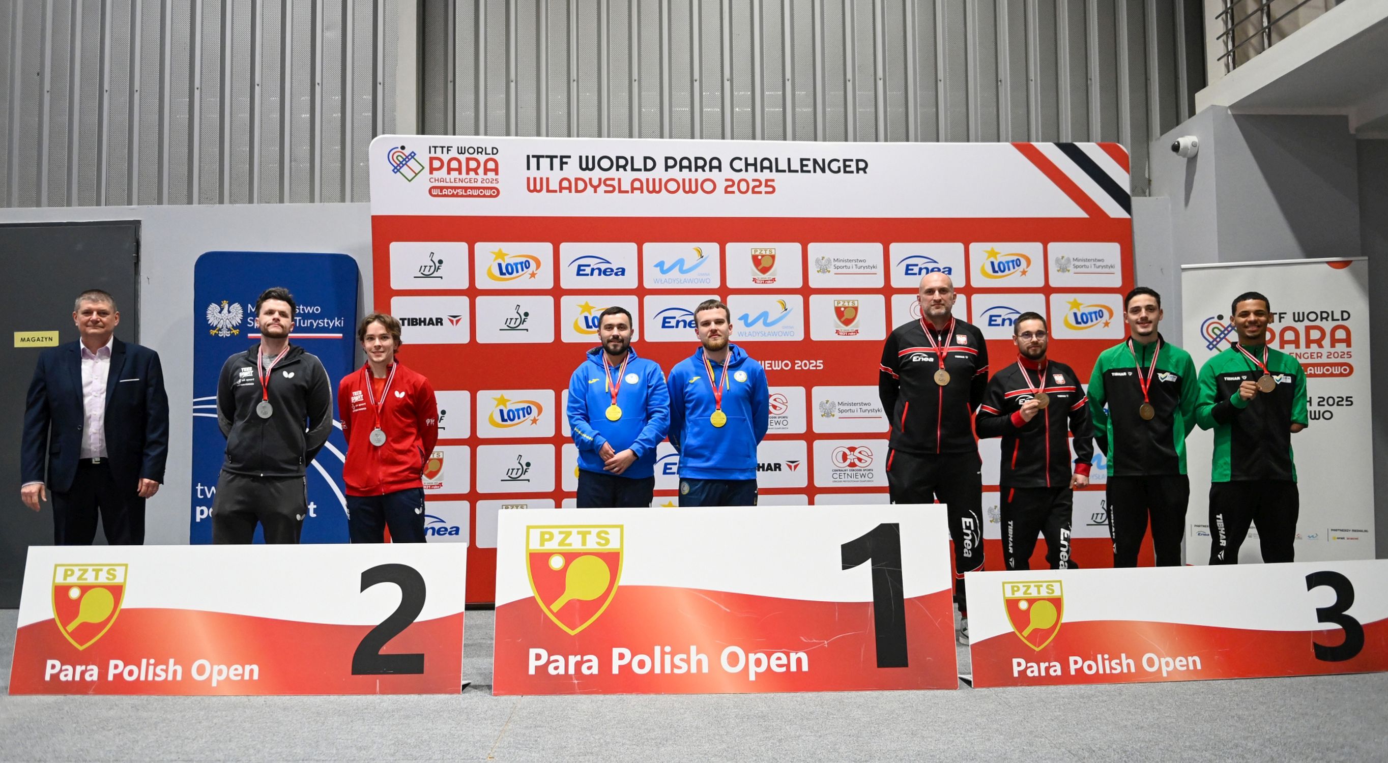 Paweł Włodyka z brązowym medalem w turnieju debla w ITTF World Para Challenger Władysławowo 2025!