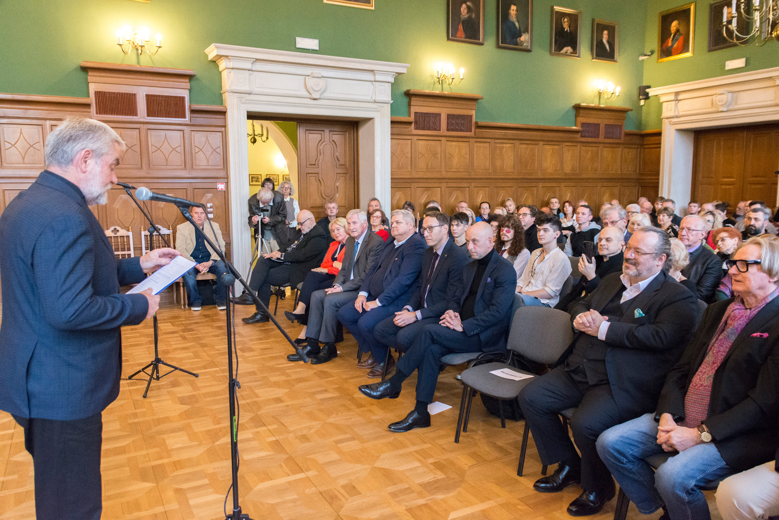 Otwarcie wystawy poświęconej Marianowi Ruzamskiemu w Muzeum - Zamek Tarnowskich