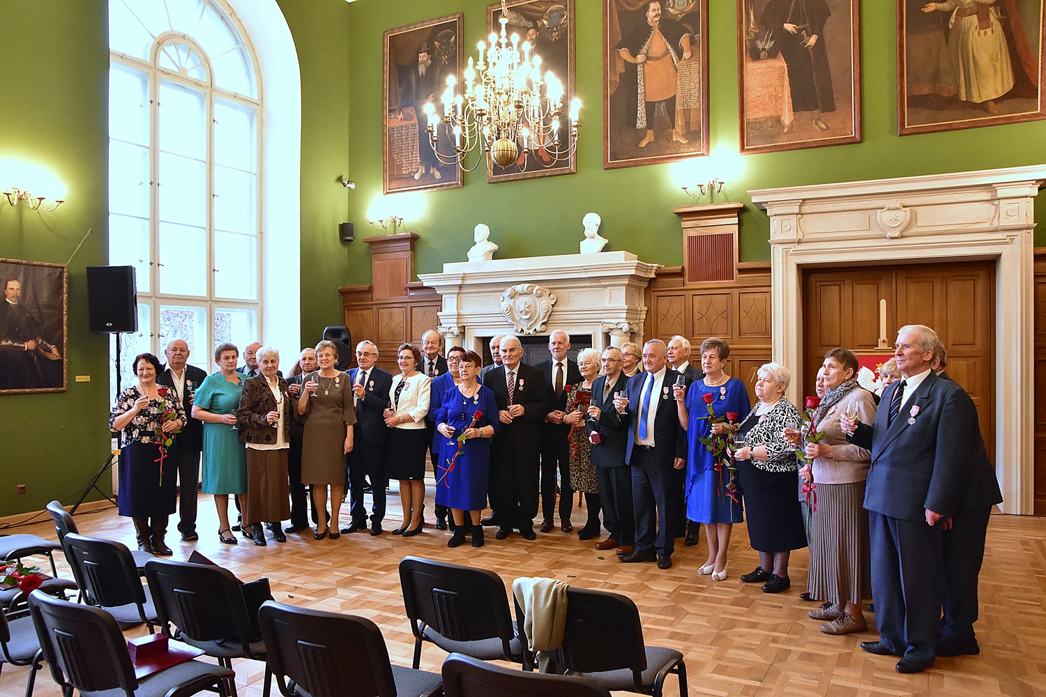 Piętnaście par z Tarnobrzega świętowało jubileusze długoletniego pożycia małżeńskiego