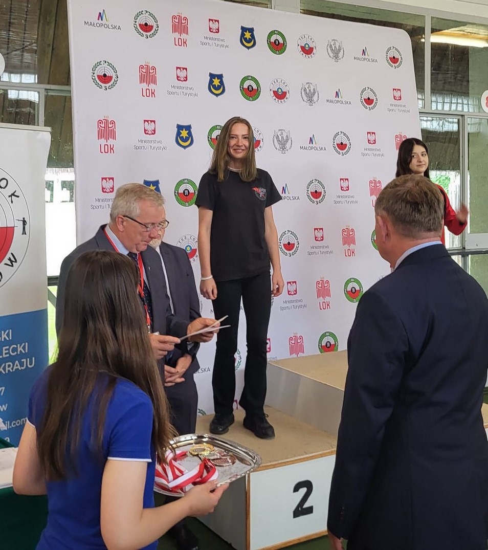 Sukces uczennicy Górnika, Martyny Ordon w strzelectwie sportowym