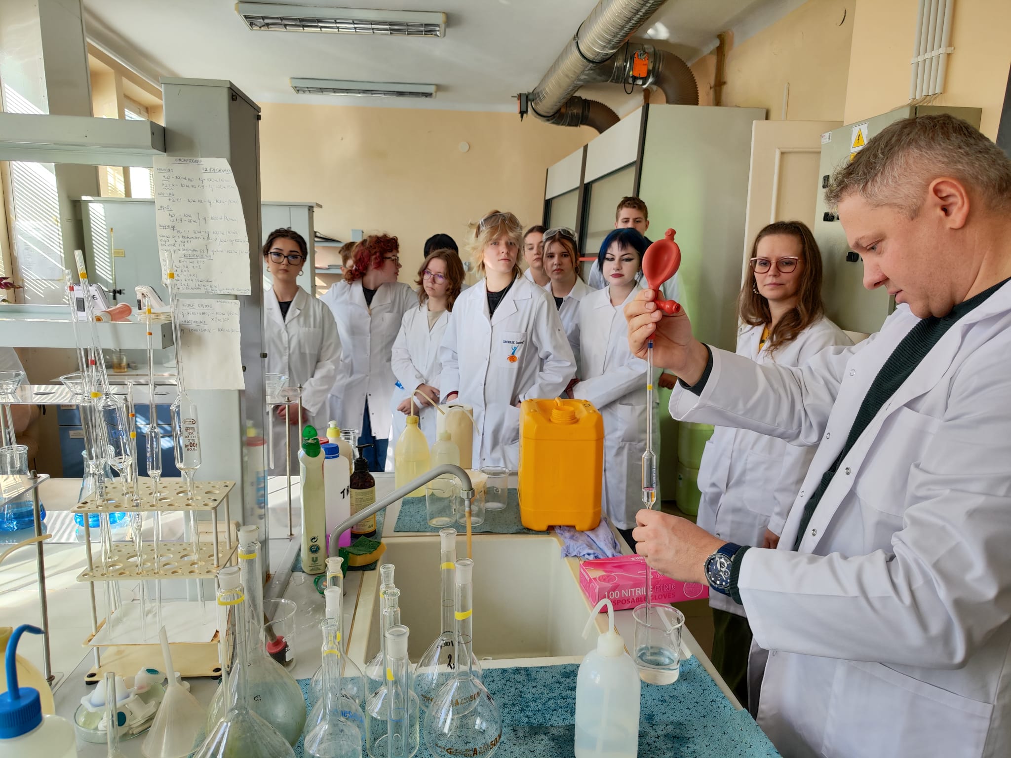 Analitycy z tarnobrzeskiego „Rolnika” z wizytą studyjną w Grupie Siarkopol Tarnobrzeg – Zakładach Chemicznych