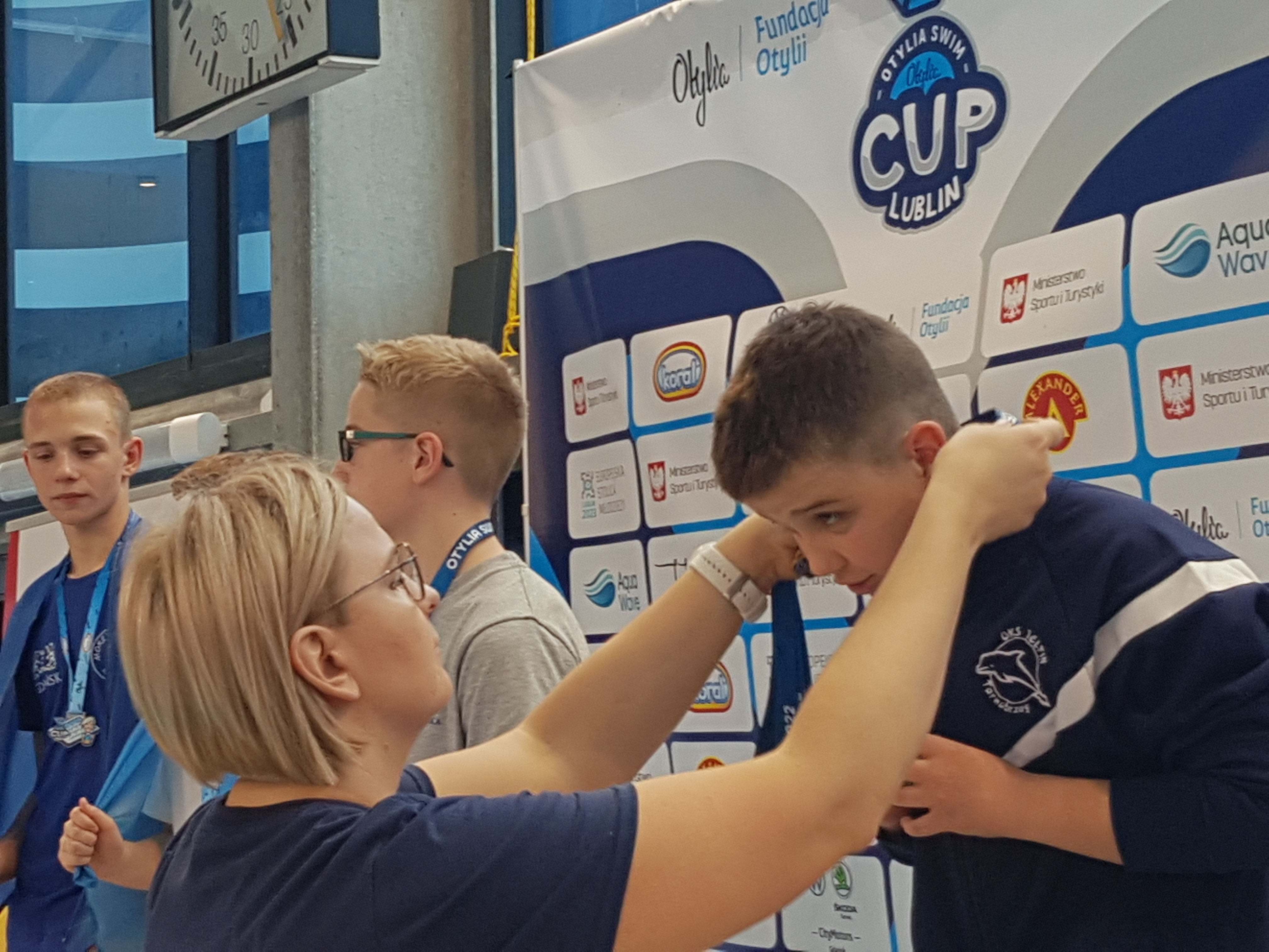 7 medali UKS Delfin Tarnobrzeg na Otylia Swim Cup