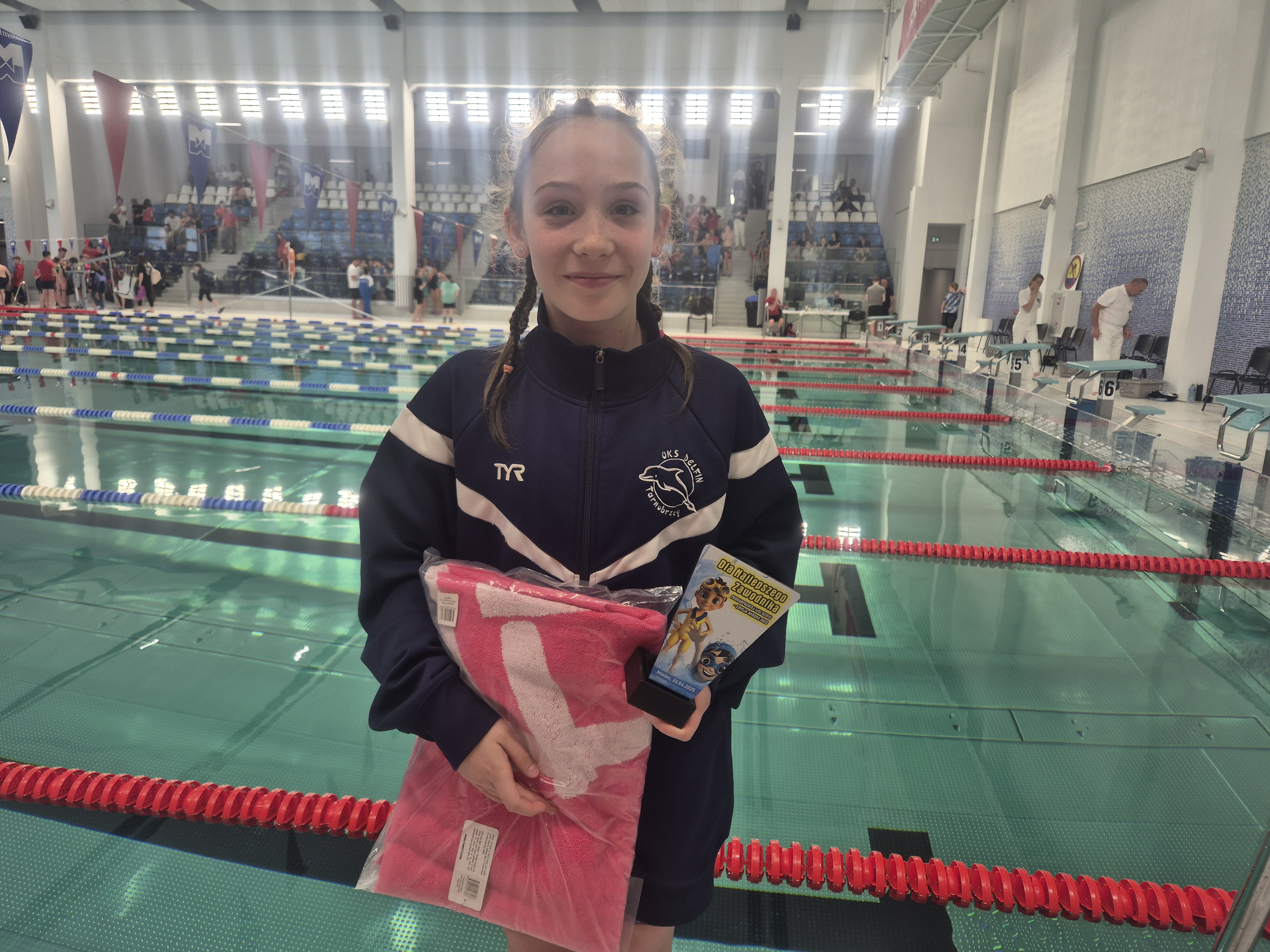 5 medali UKS Delfin w Podkarpackiej Lidze Pływackiej dzieci 11-12 lat w Mielcu