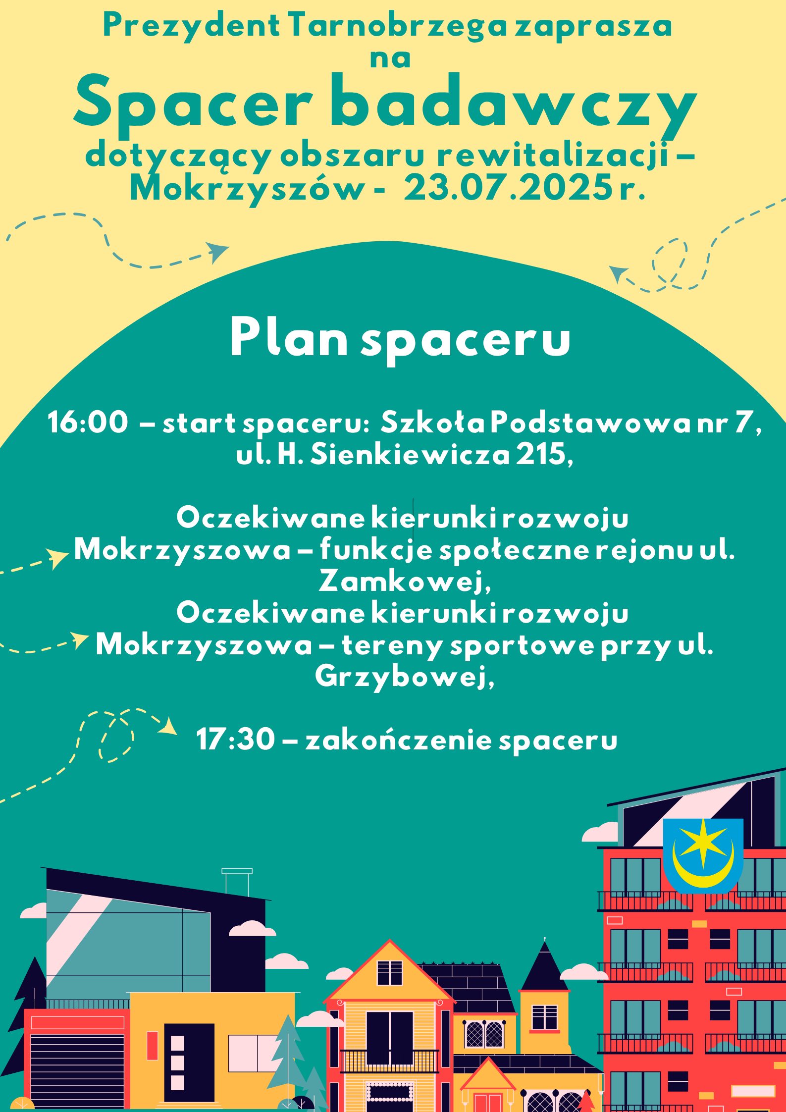 Spacer badawczy - obszar rewitalizacji Mokrzyszów