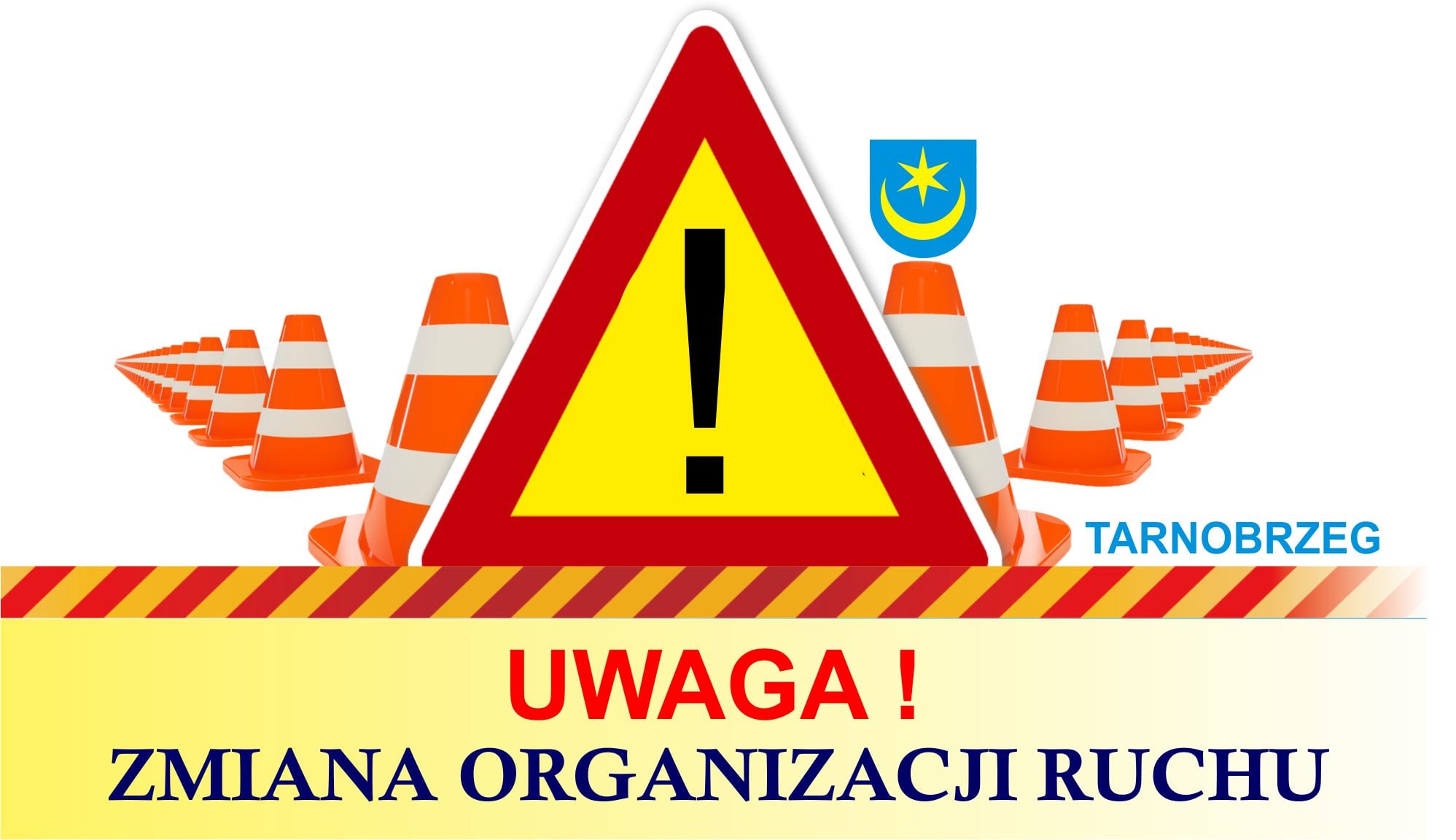 Tymczasowa organizacja ruchu na ul. Jasińskiego w Tarnobrzegu