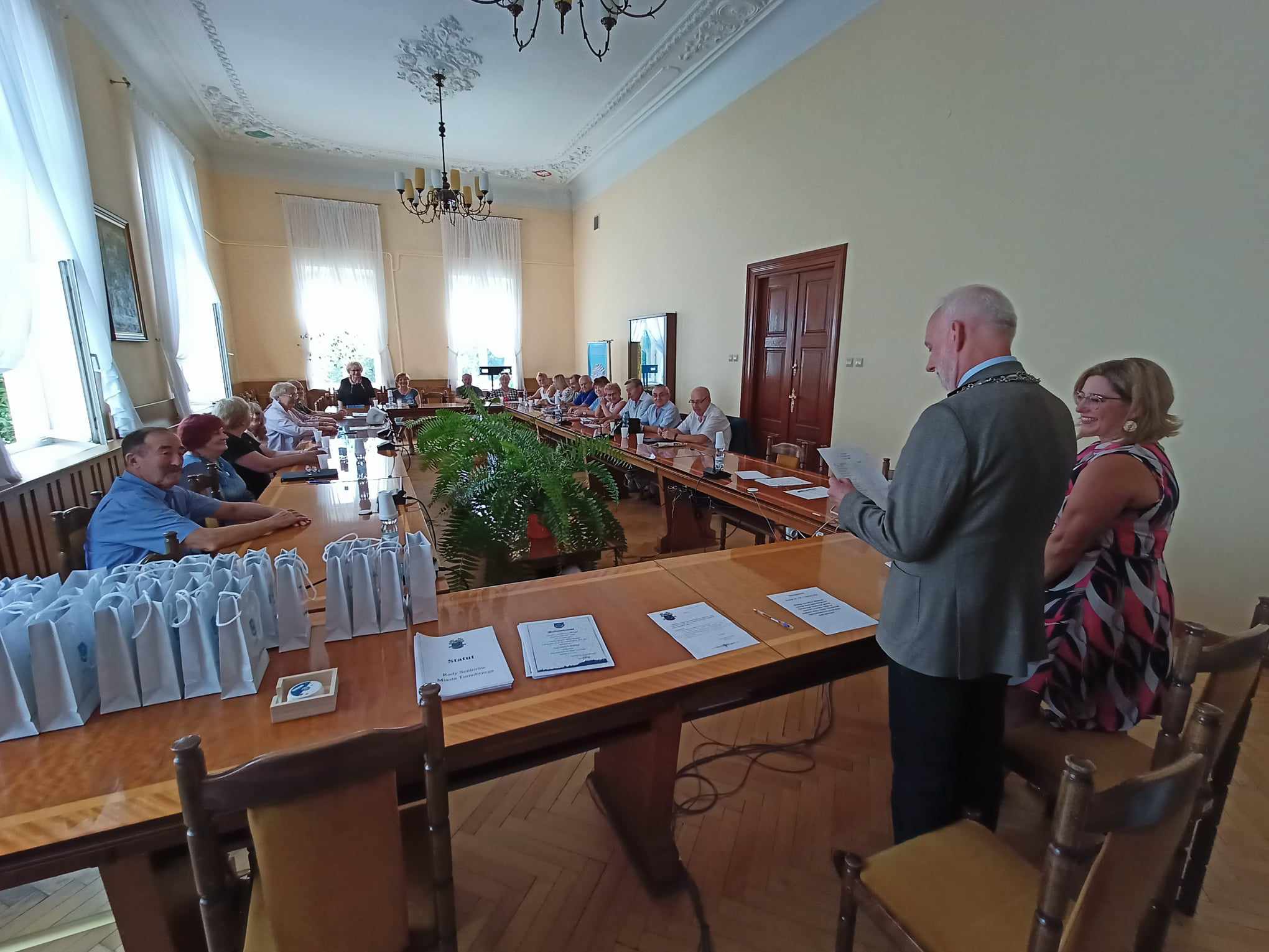 Odbyła się pierwsza sesja Rady Seniorów Miasta Tarnobrzega trzeciej kadencji