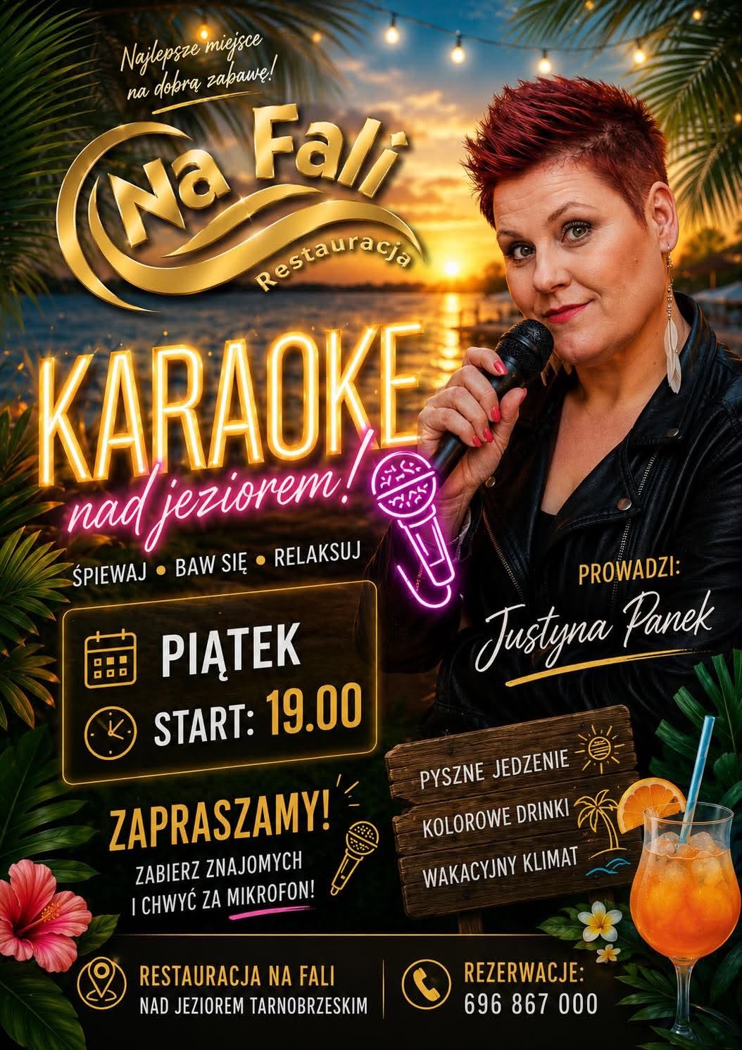 Karaoke w restauracji Na Fali