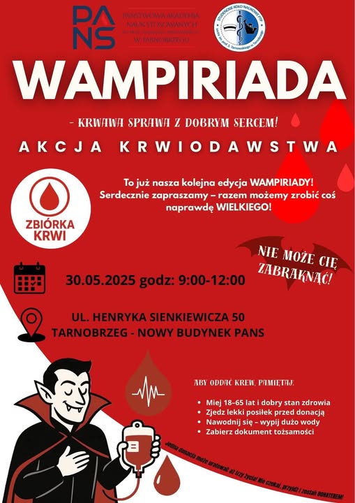 Wampiriada - akcja krwiodawstwa