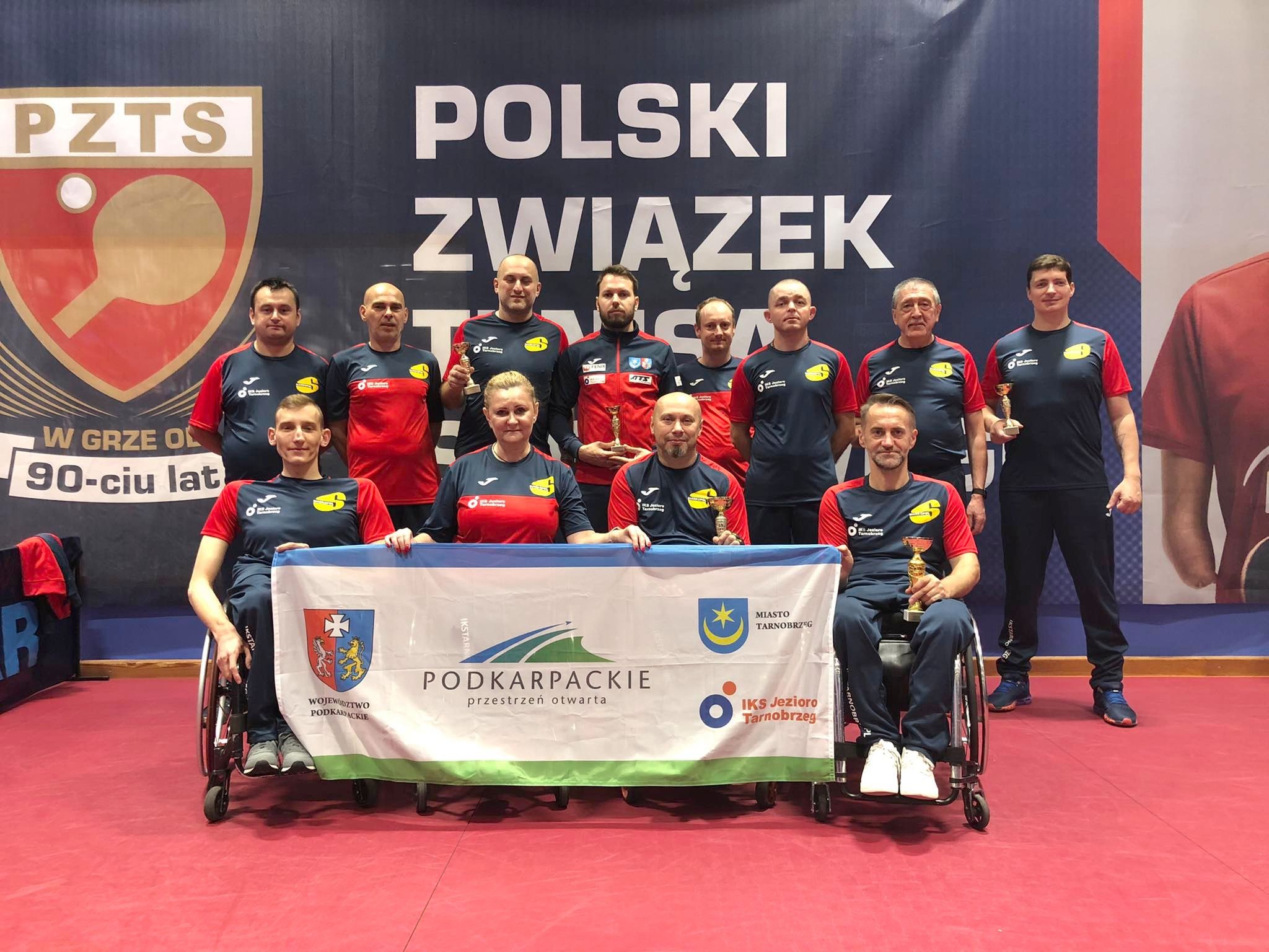 7 medali z Gdańska przywożą tenisiści stołowi IKS JEZIORO Tarnobrzeg