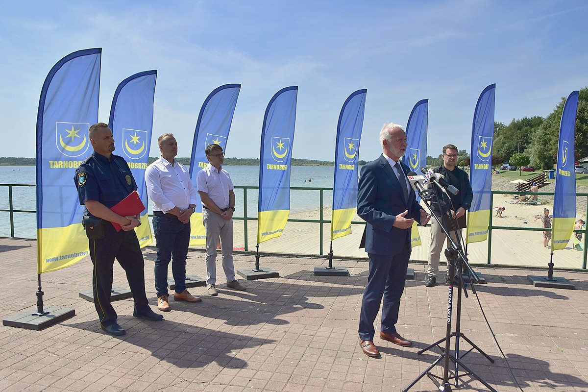 Bezpieczne Dni Tarnobrzega i nowy sprzęt nad jeziorem