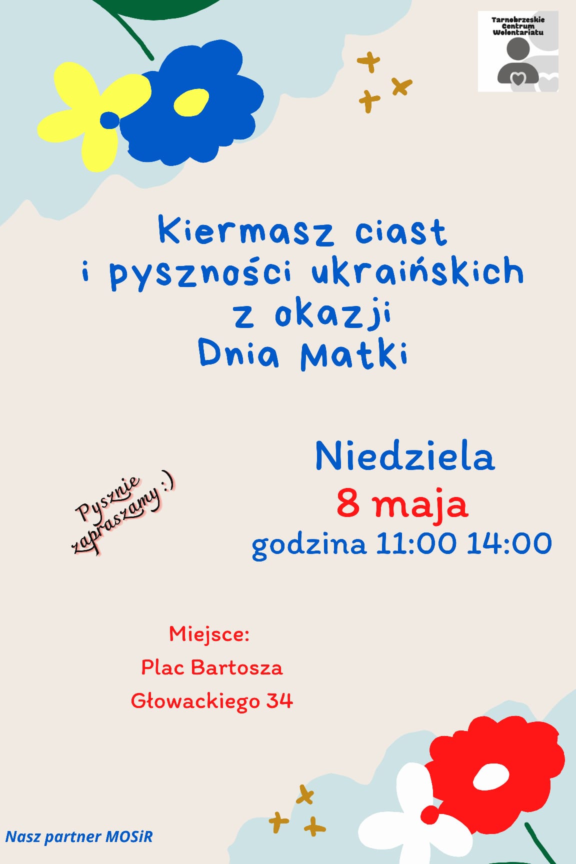 Kiermasz ciast i pyszności ukraińskich
