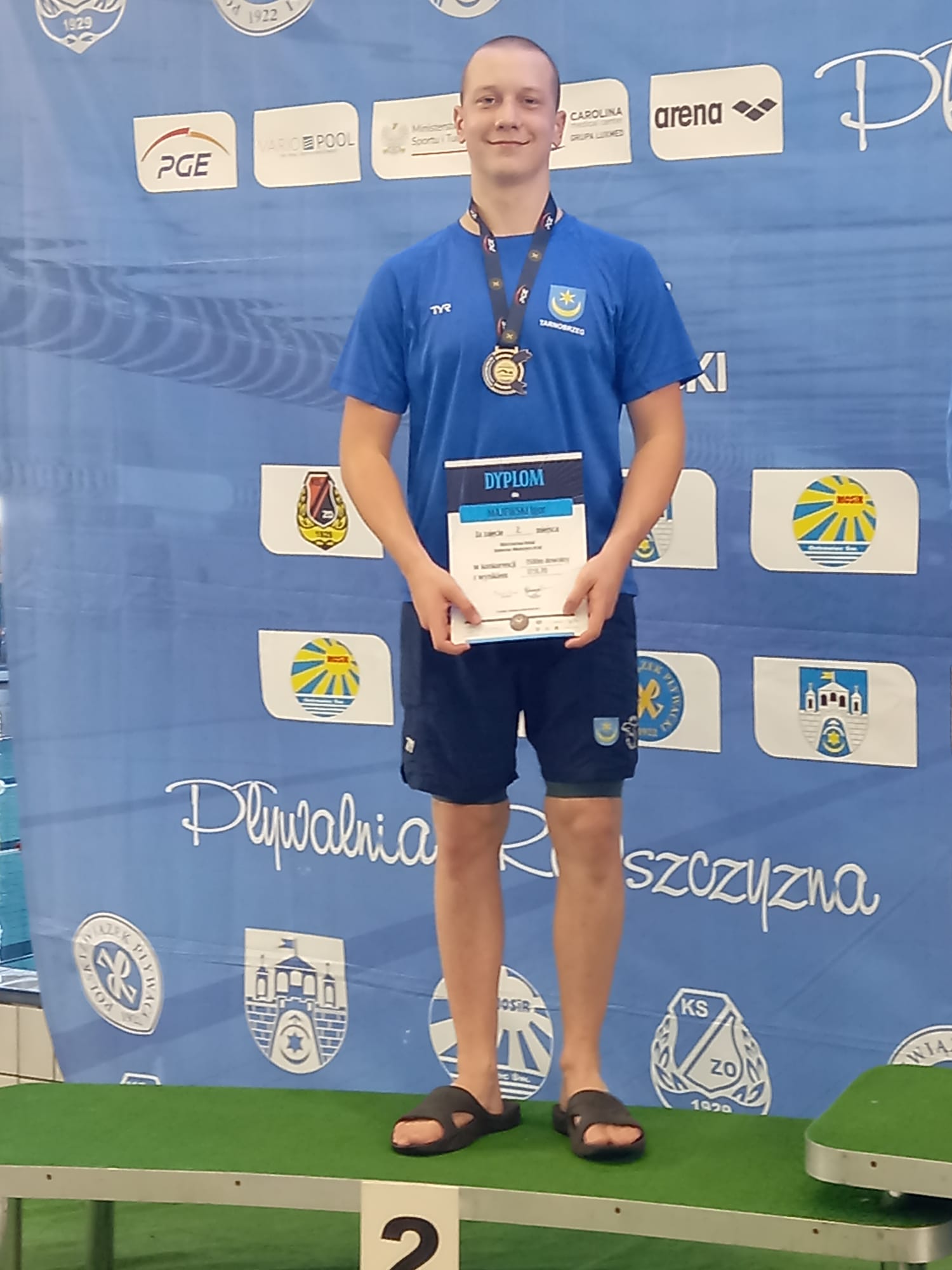 Igor Majewski w Kadrze Narodowej juniorów w pływaniu