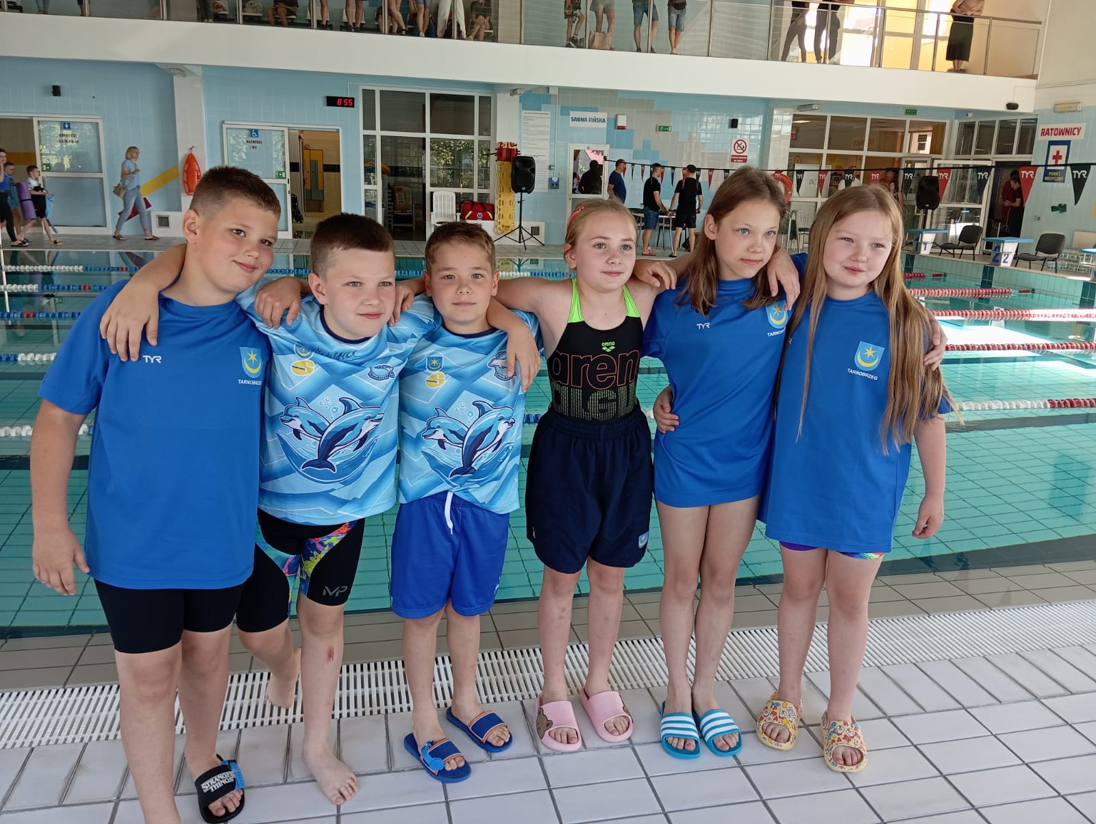 8 medali UKS Delfin Tarnobrzeg w zawodach -„Mali Mistrzowie na start”