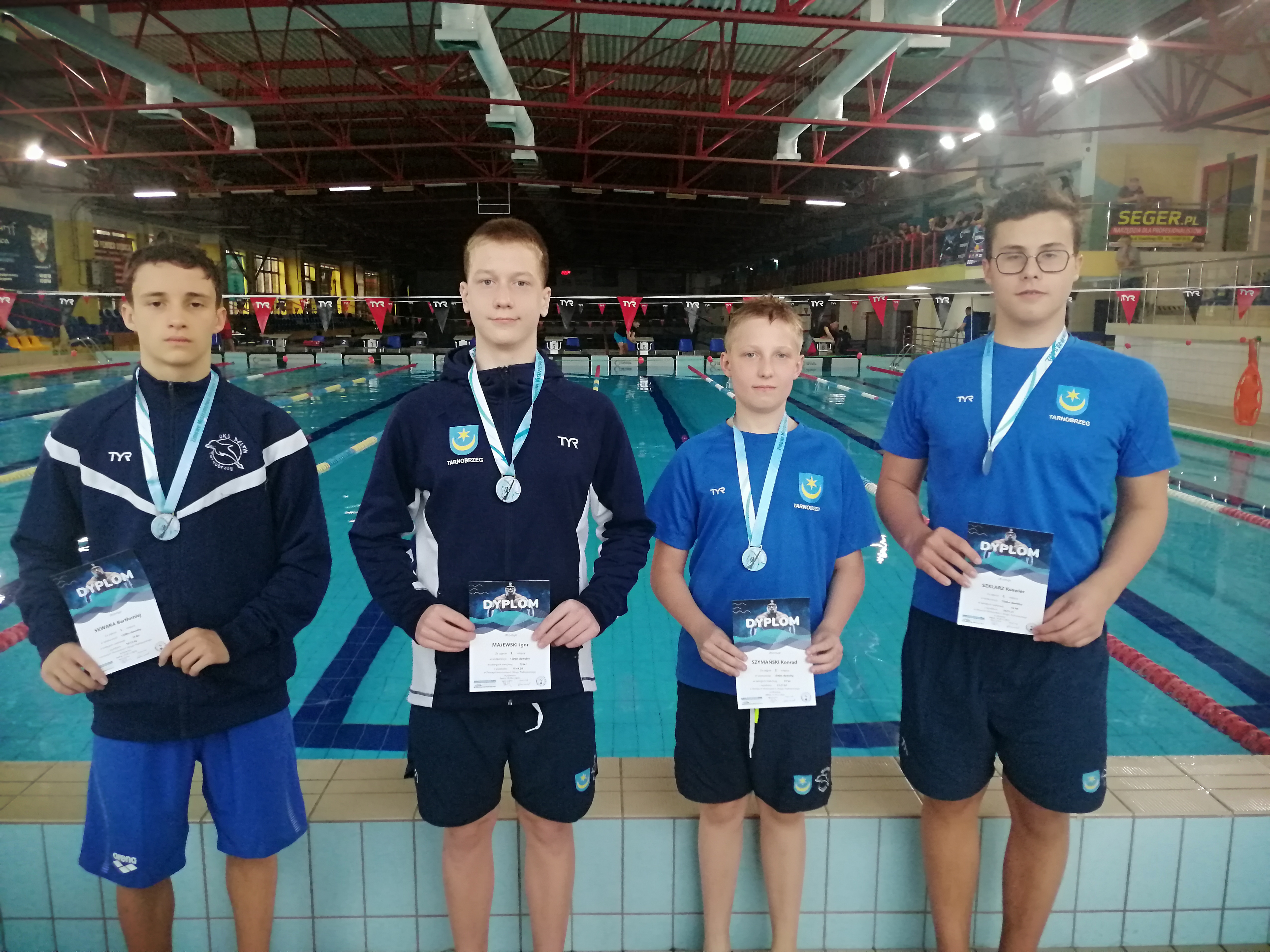 17 medali dla UKS Delfin Tarnobrzeg w Zimowych Mistrzostwach Okręgu Podkarpackiego w Dębicy.