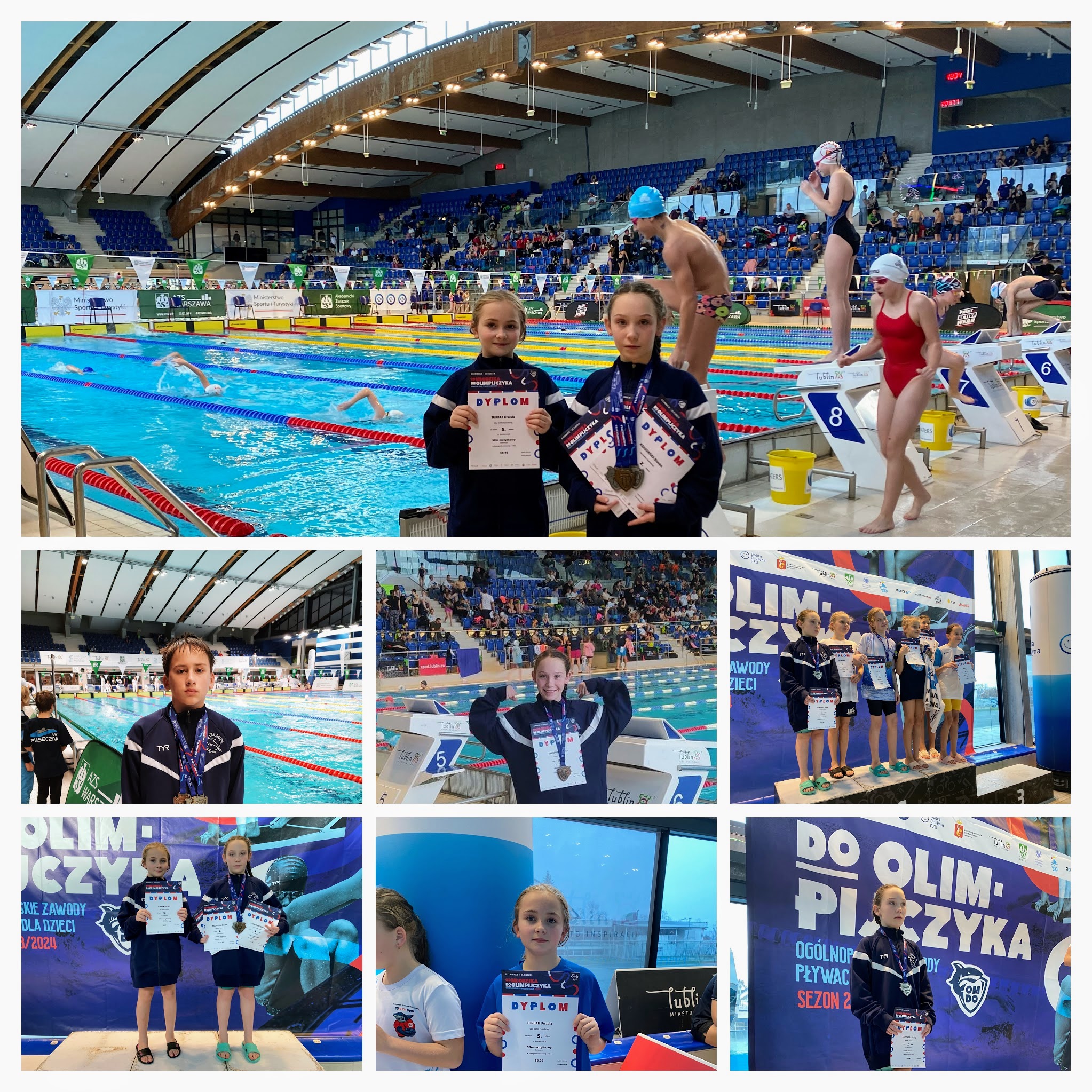 Bartosz Turbak i Blanka Krasowska z medalami ogólnopolskich zawodów „OD MŁODZIKA DO OLIMPIJCZYKA”