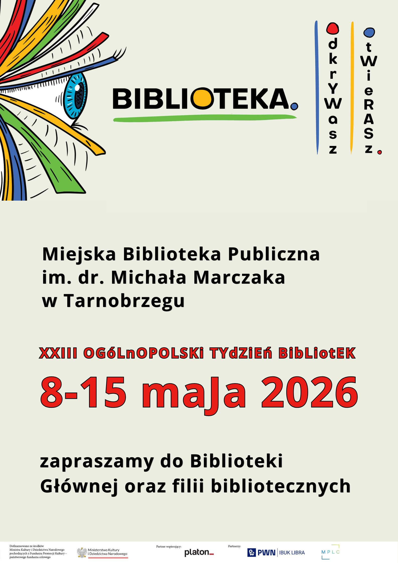 XXIII Ogólnopolski Tydzień Bibliotek