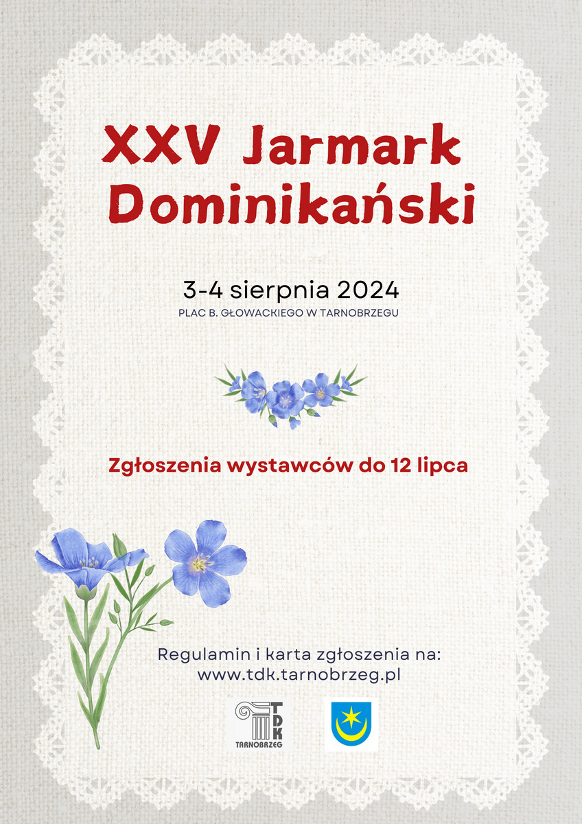 Zgłoś swój udział w Jarmarku Dominikańskim. Ruszył nabór wystawców