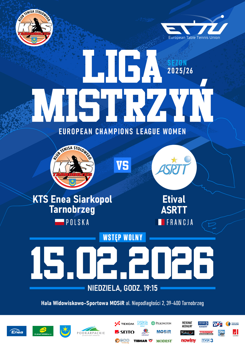 Ćwierćfinał Ligi Mistrzyń w Tarnobrzegu