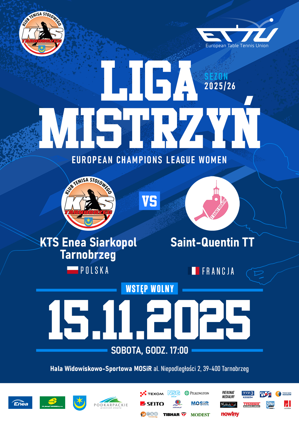 KTS Enea Siarkopol Tarnobrzeg zagra w Lidze Mistrzyń!
