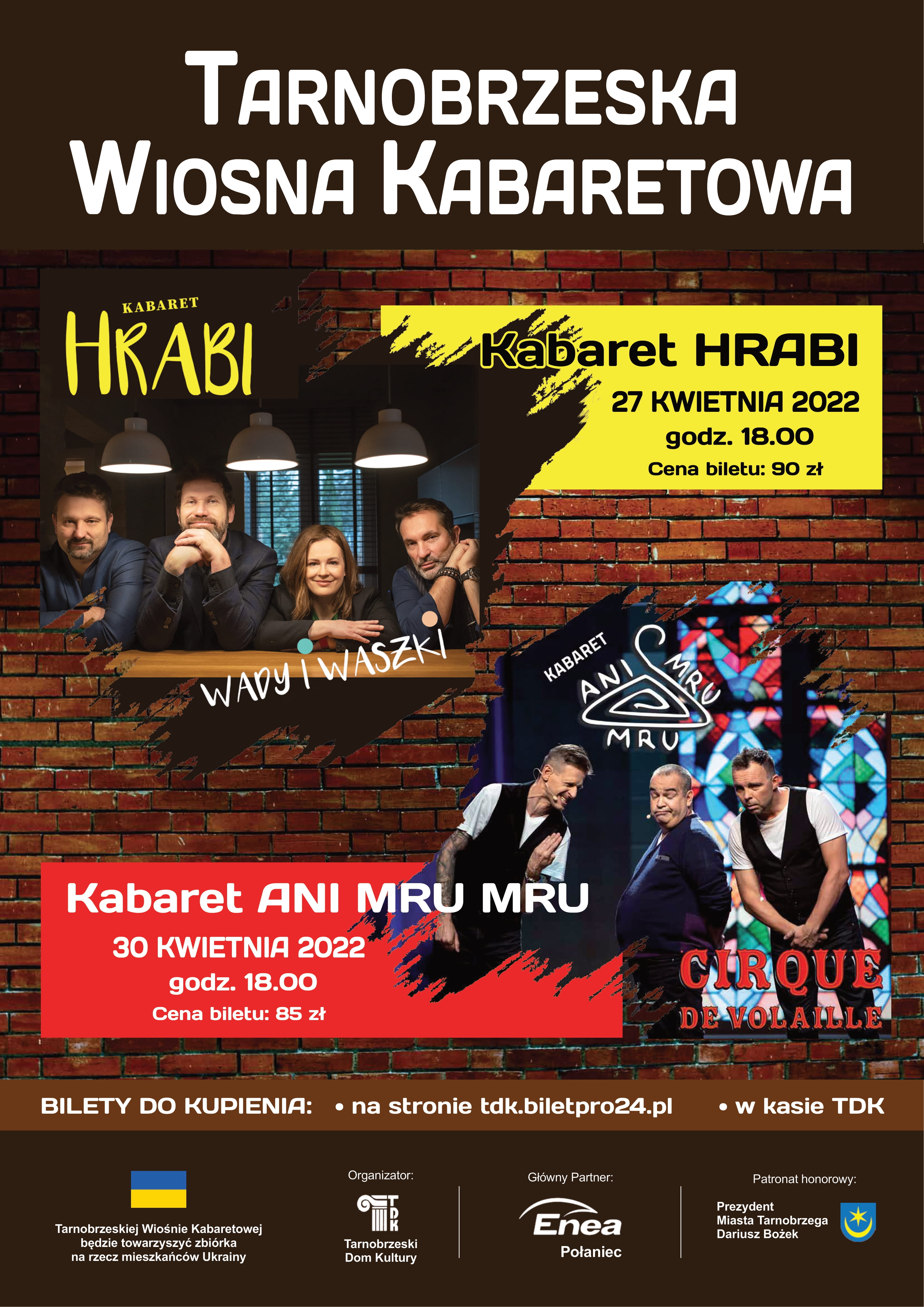 Hrabi i Ani Mru Mru wkrótce w Tarnobrzegu