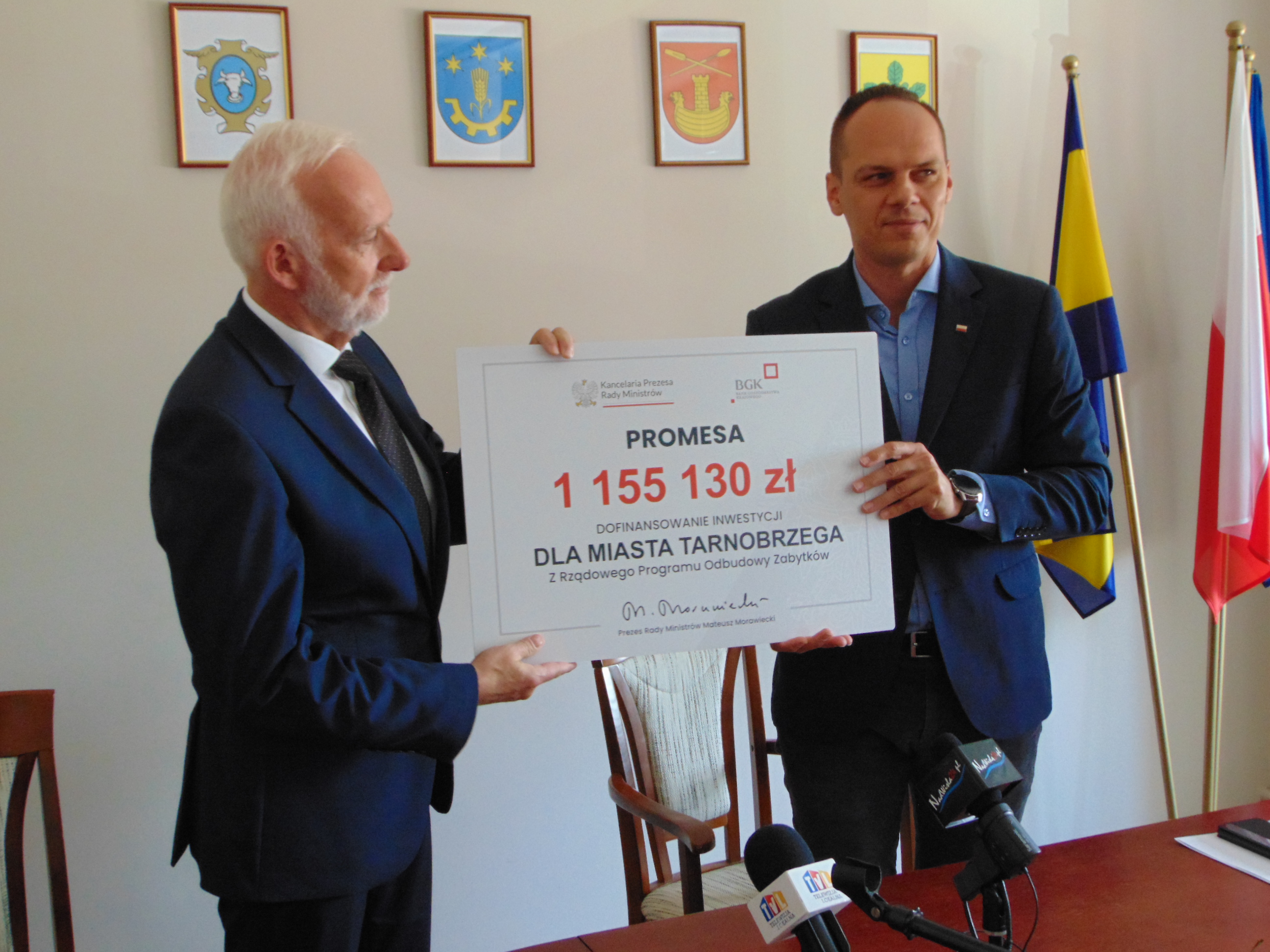 Tarnobrzeg z rządową promesą na odbudowę zabytków