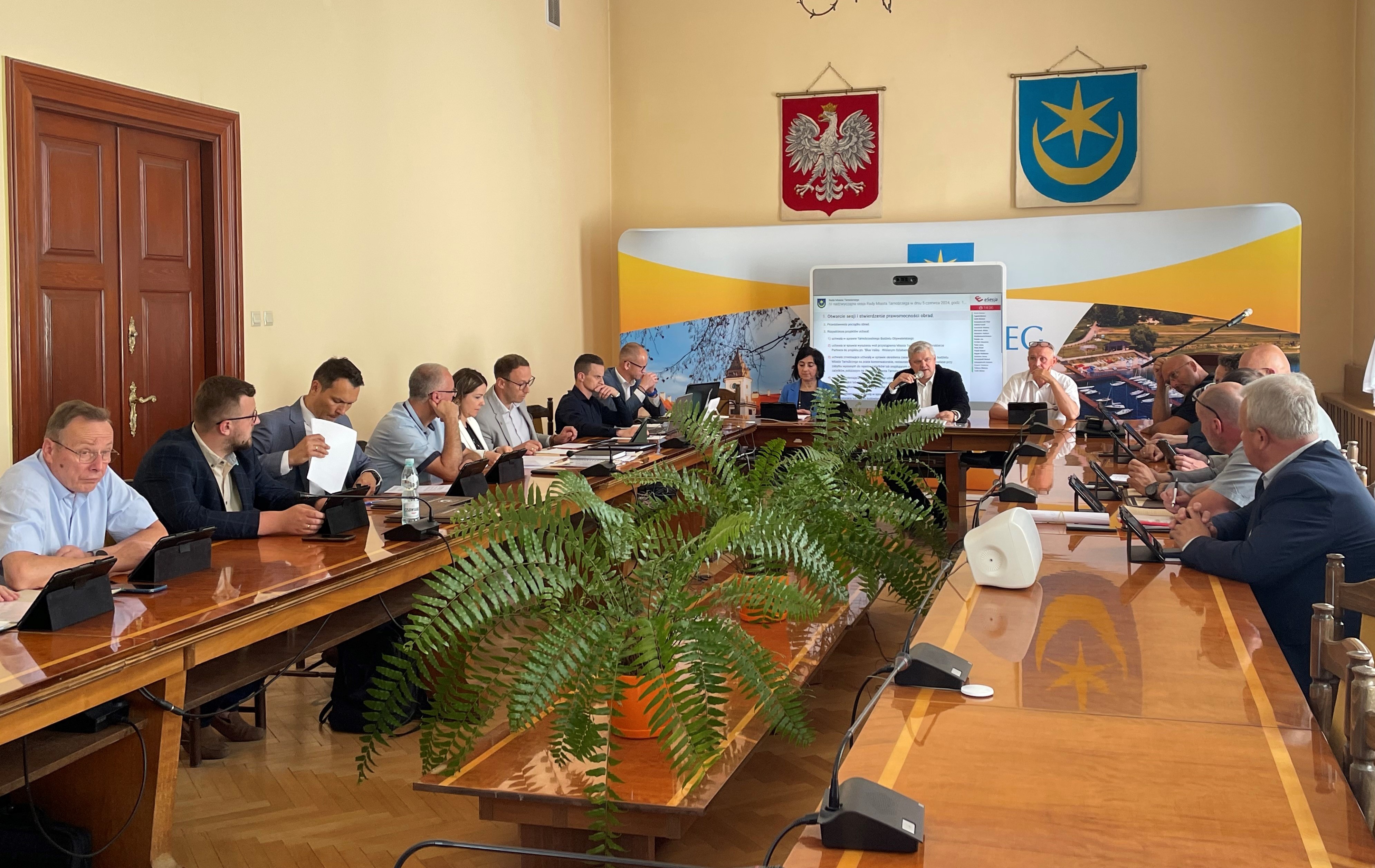 „Blue Valley – Wiślanym Szlakiem” na sesji Rady Miasta Tarnobrzega