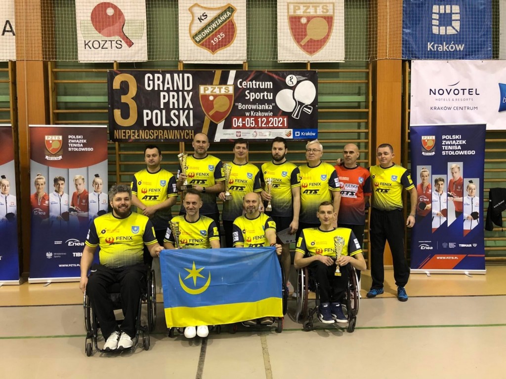 Pięć medali z Krakowa przywieźli tenisiści IKS Jezioro Tarnobrzeg!