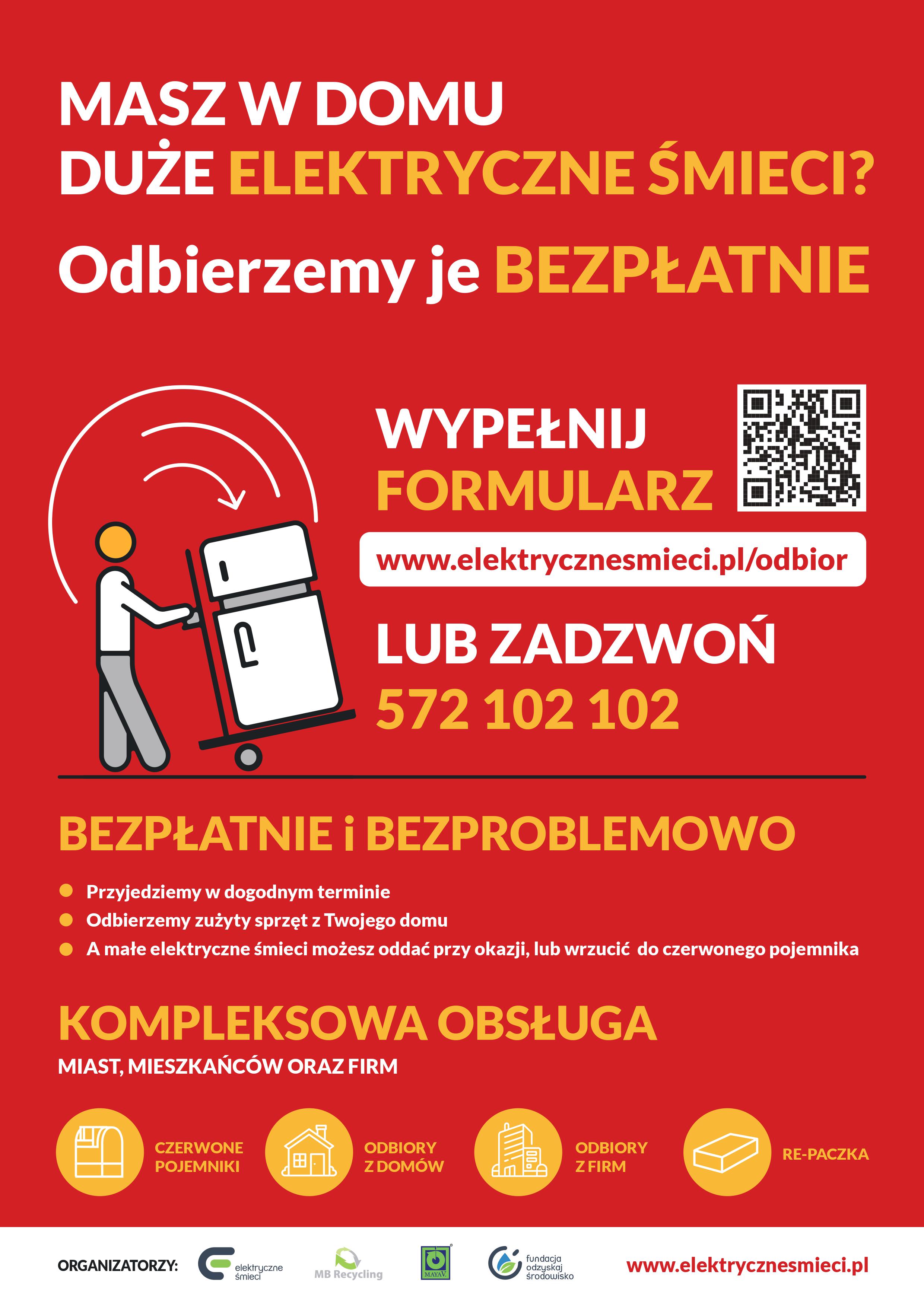 Bezpłatne odbiory elekrycznych śmieci