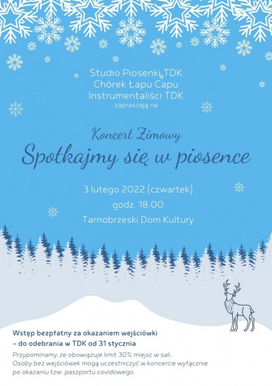 Koncert Zimowy w TDK-u