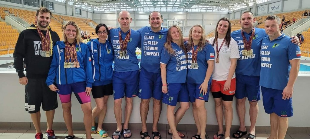 Mastersi z Delfina z medalami i rekordami!