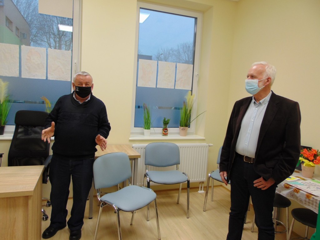 Prezydent i starosta odwiedzili Dzienny Oddział Psychiatryczny