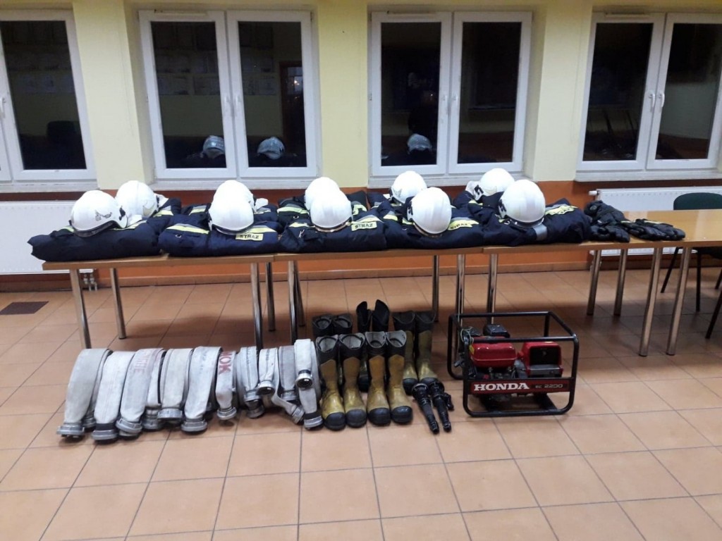Tarnobrzescy strażacy solidarni z druhami z Ukrainy