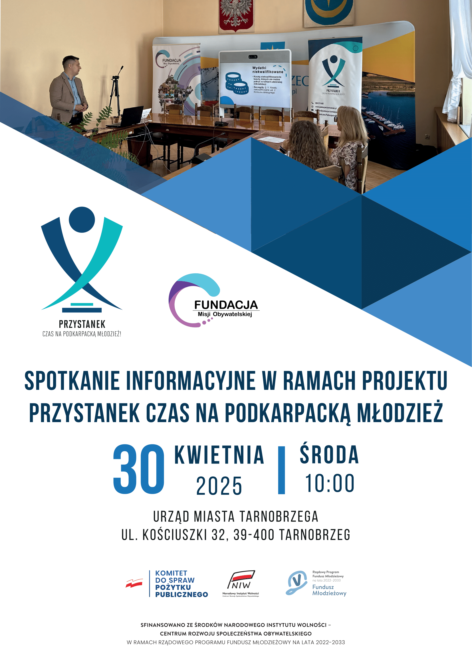 „Przystanek – Czas na Podkarpacką Młodzież! Edycja 2024-2026” – nabór na 2025 trwa!