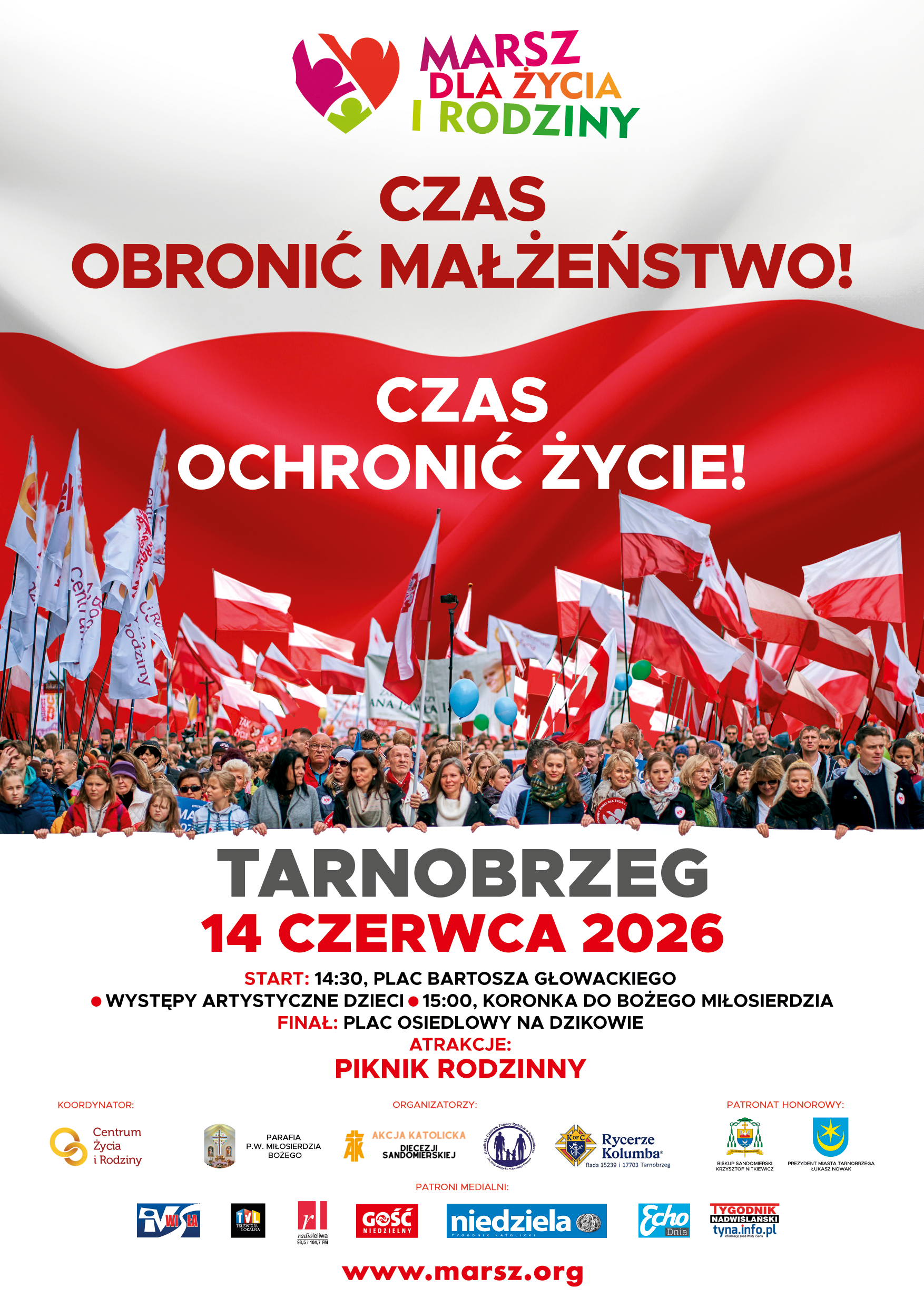 Marsz dla Życia i Rodziny przejdzie ulicami Tarnobrzega