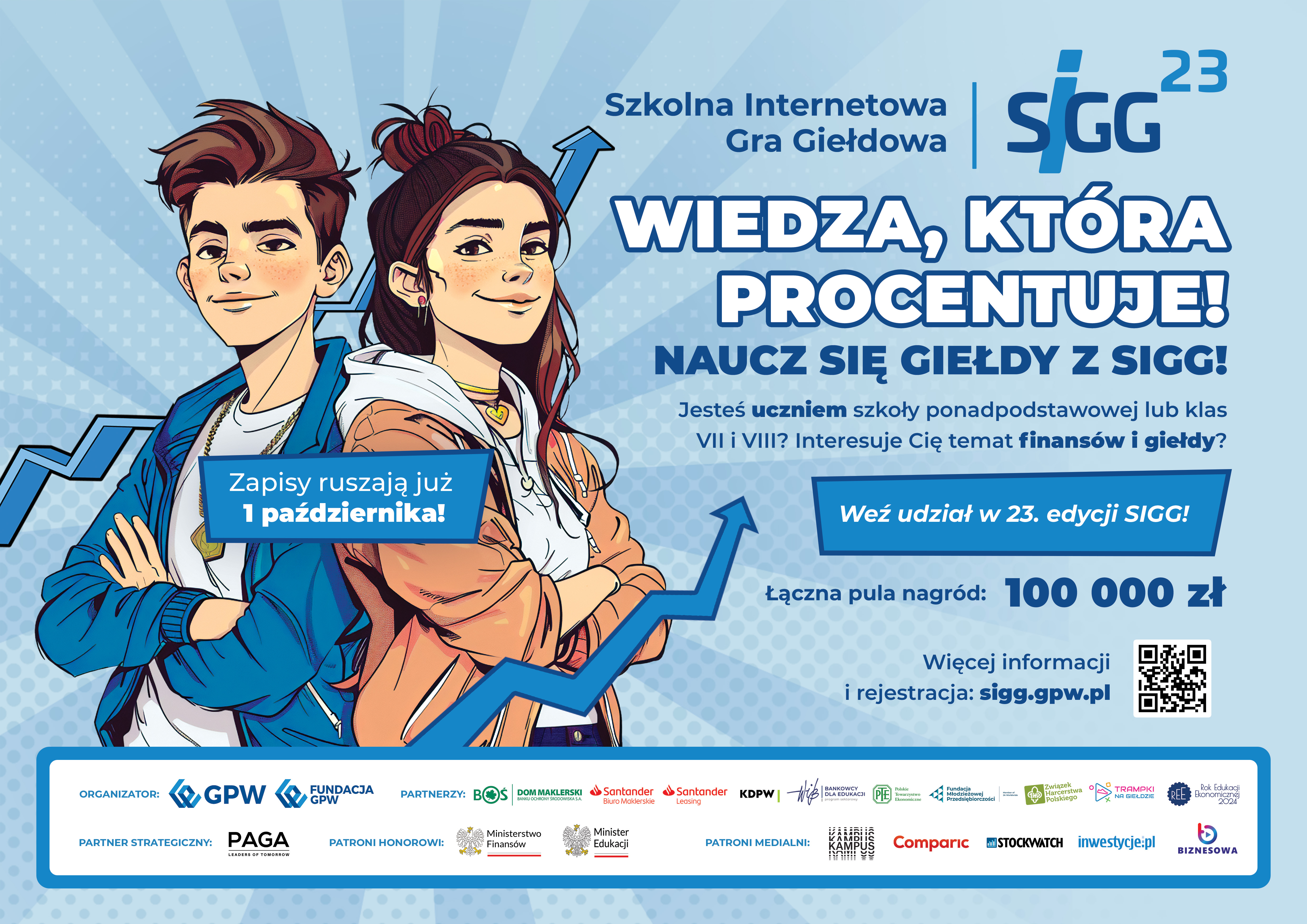 Ruszyła 23. edycja Szkolnej Internetowej Gry Giełdowej