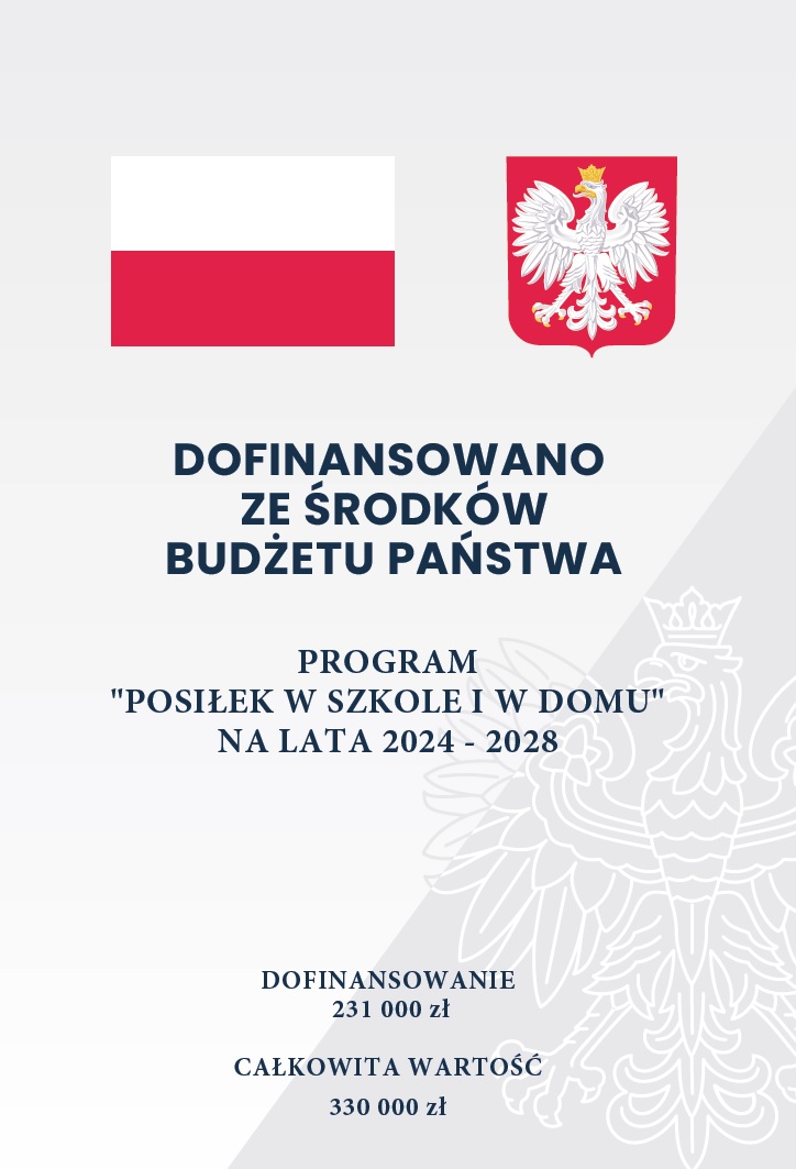 „Posiłek w szkole i w domu” na lata 2024-2028