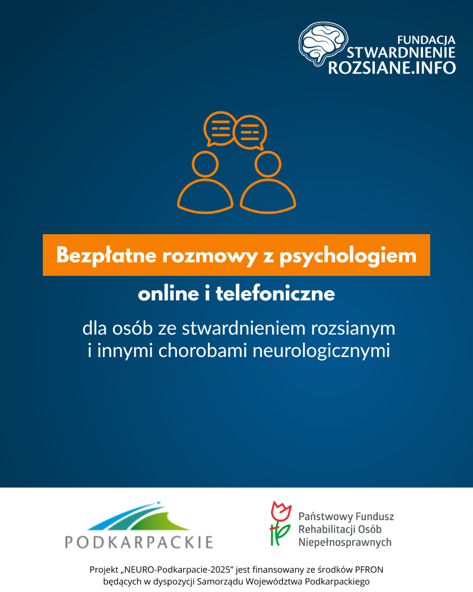 Wsparcie psychologiczne dla osób z chorobami neurologicznymi
