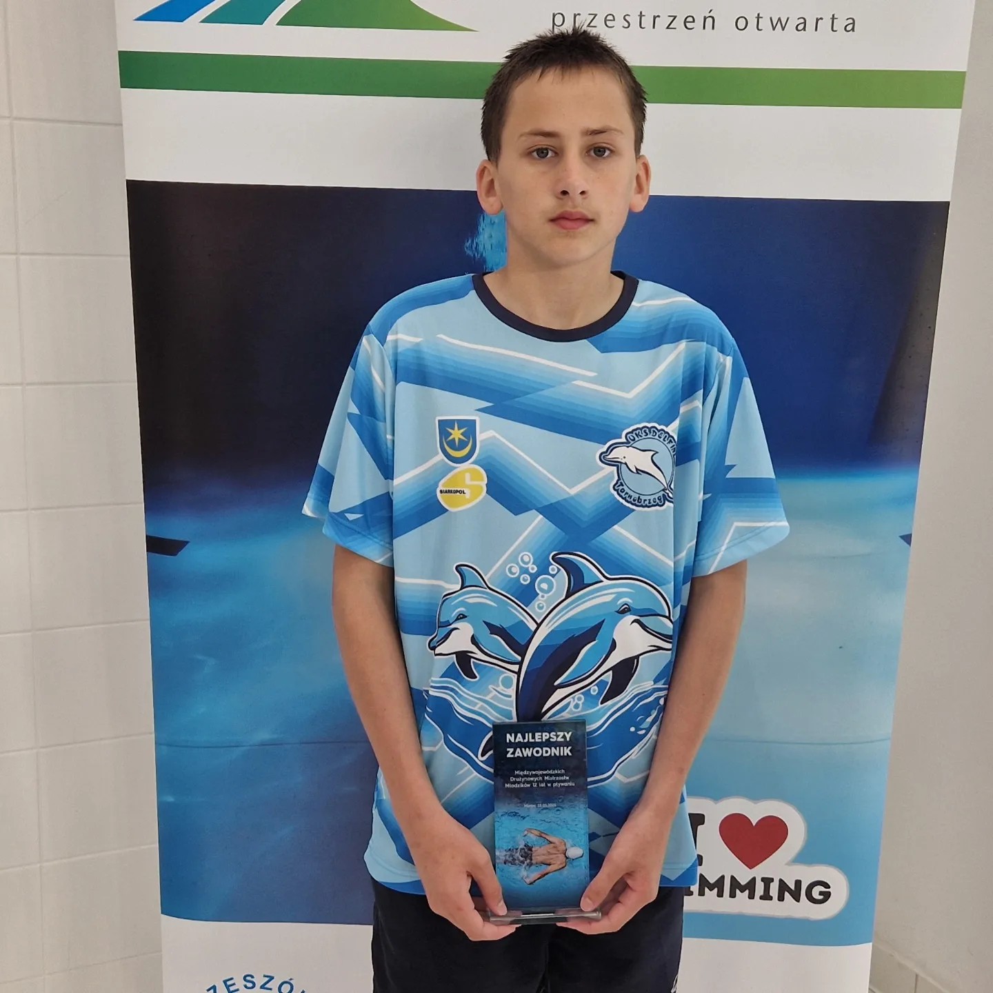 Bartosz Turbak –  najlepszy zawodnik w Otwartych Mistrzostwach Mielca w pływackich Sprintach w roczniku 2012 i młodsi